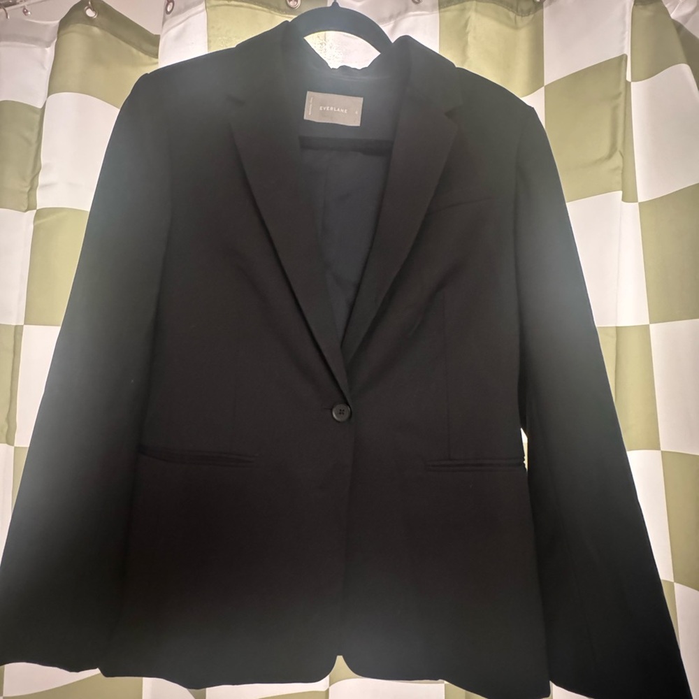 Everlane Black Blazer size 8